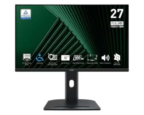 MSI PRO MP275PG 27" 1080p 100Hz IPS Monitor image