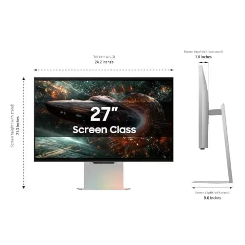 Samsung Odyssey 3D G90XF 27" 4K 165Hz IPS Monitor image