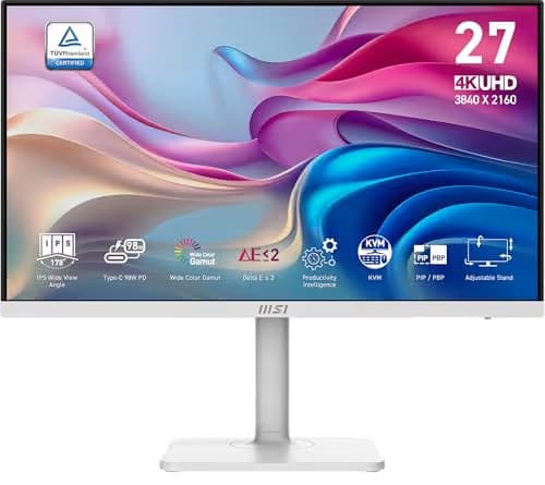 MSI Modern MD272UPHW 27" 4K 60Hz IPS Monitor main image