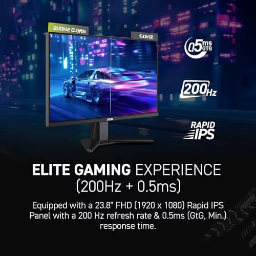 MSI MAG 244F 23.8" 1080p 200Hz IPS Monitor image