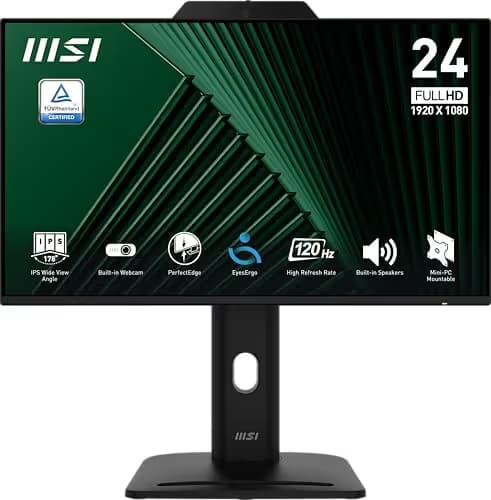 MSI PRO MP242PMG 24" 1080p 120Hz IPS Monitor image