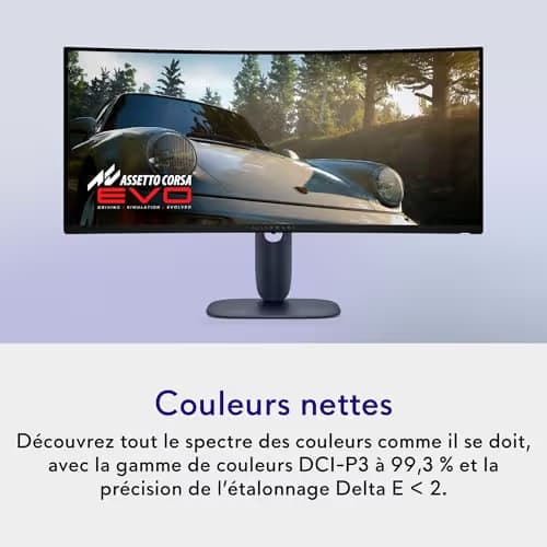 Dell Alienware AW3425DW 34.2" 1440p 240Hz QD-OLED Curved Monitor image