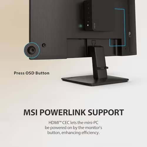MSI PRO MP252 E2 24.5" 1080p 120Hz IPS Monitor image