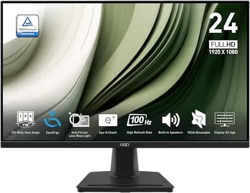 MSI PRO MP245G 23.8" 1080p 100Hz IPS Monitor main image