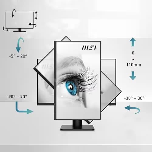 MSI PRO MP243XP 23.8" 1080p 100Hz IPS Monitor image