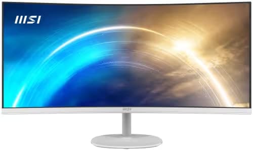 MSI PRO MP341CQW 34" 1440p 100Hz VA Curved Monitor main image