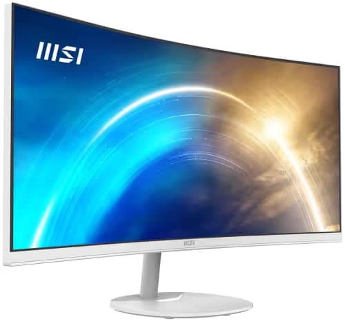 MSI PRO MP341CQW 34" 1440p 100Hz VA Curved Monitor image