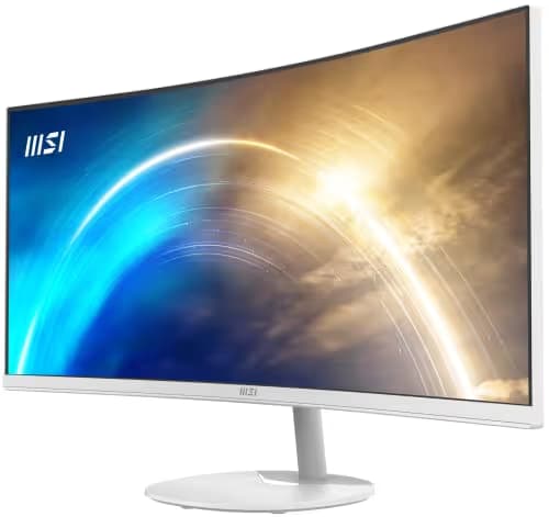 MSI PRO MP341CQW 34" 1440p 100Hz VA Curved Monitor image