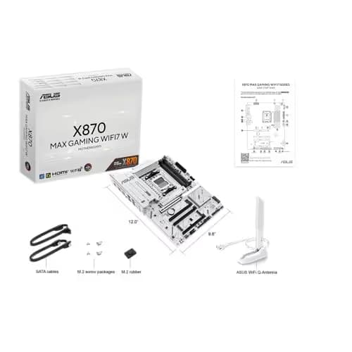 ASUS X870 MAX GAMING WIFI7 W DDR5 ATX image