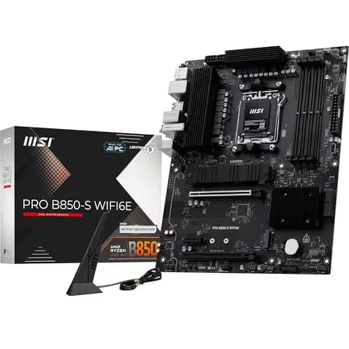 MSI B850 PRO B850-S WIFI6E AM5 DDR5 ATX image