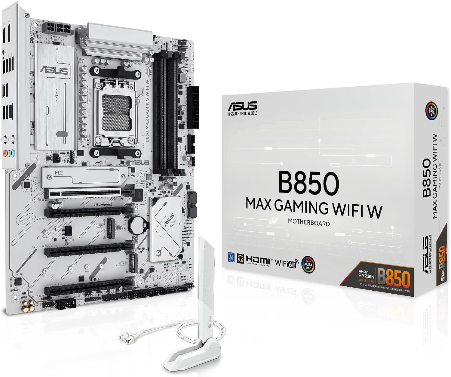 ASUS B850 MAX GAMING WIFI W image