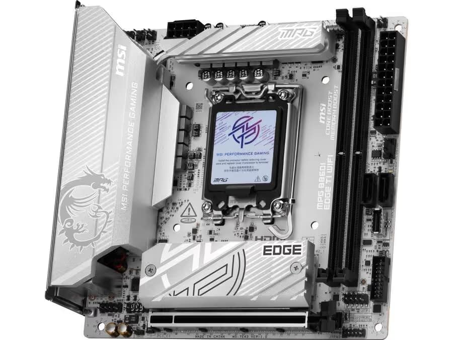 MSI B860I MPG EDGE TI WIFI DDR5 Mini ITX image