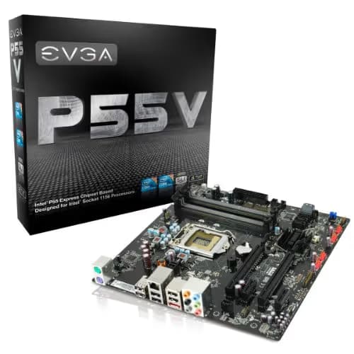 EVGA P55 P55V LGA1156 DDR3 Micro ATX main image