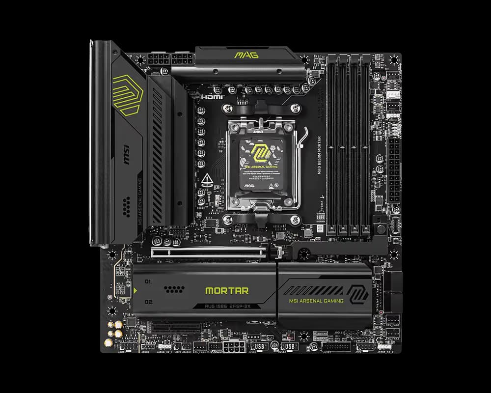 MSI B850M MAG MORTAR AM5 DDR5 Micro ATX image