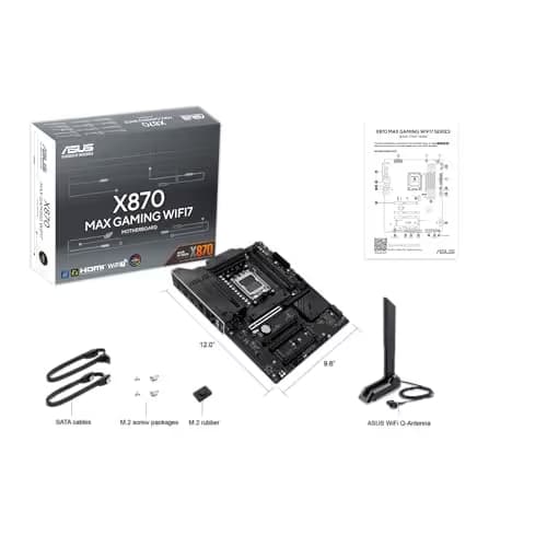 Asus X870 MAX GAMING WIFI7 AM5 DDR5 ATX image