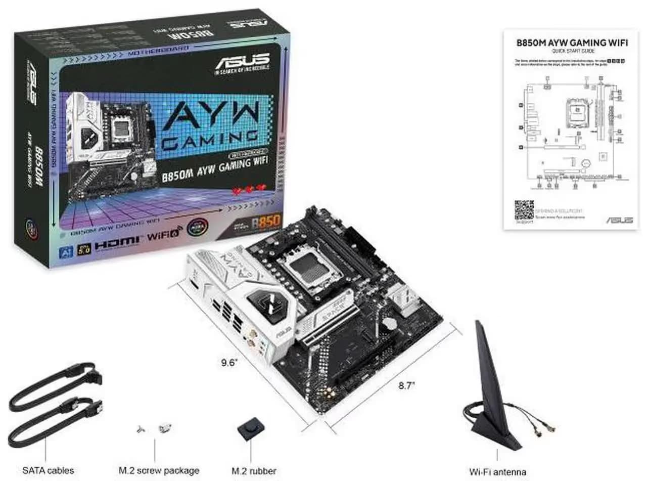 ASUS B850M AYW GAMING WIFI image