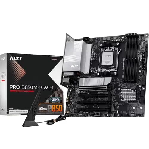 MSI B850 PRO B850M-P WIFI AM5 DDR5 Micro ATX main image