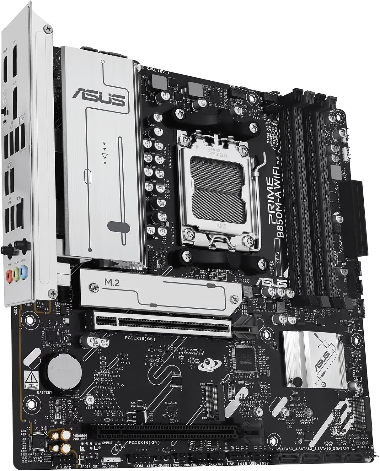 ASUS PRIME B850M-A WIFI AM5 DDR5 Micro-ATX image
