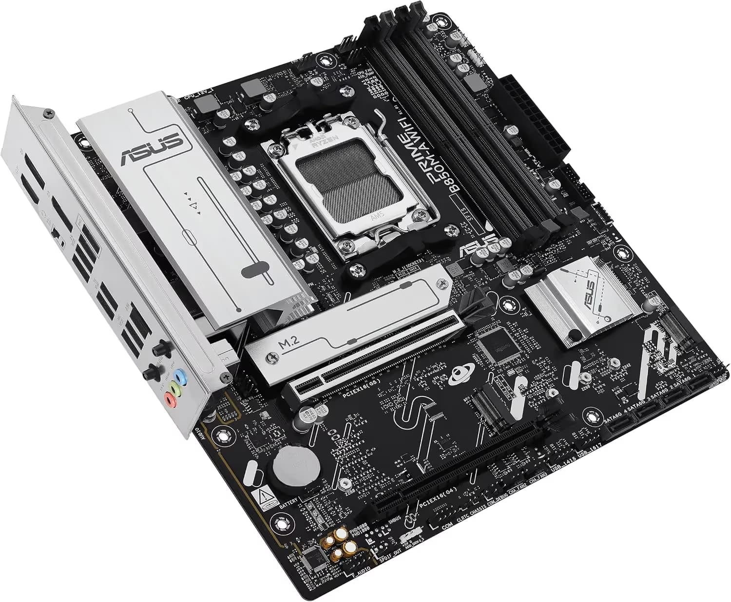 ASUS PRIME B850M-A WIFI AM5 DDR5 Micro-ATX image