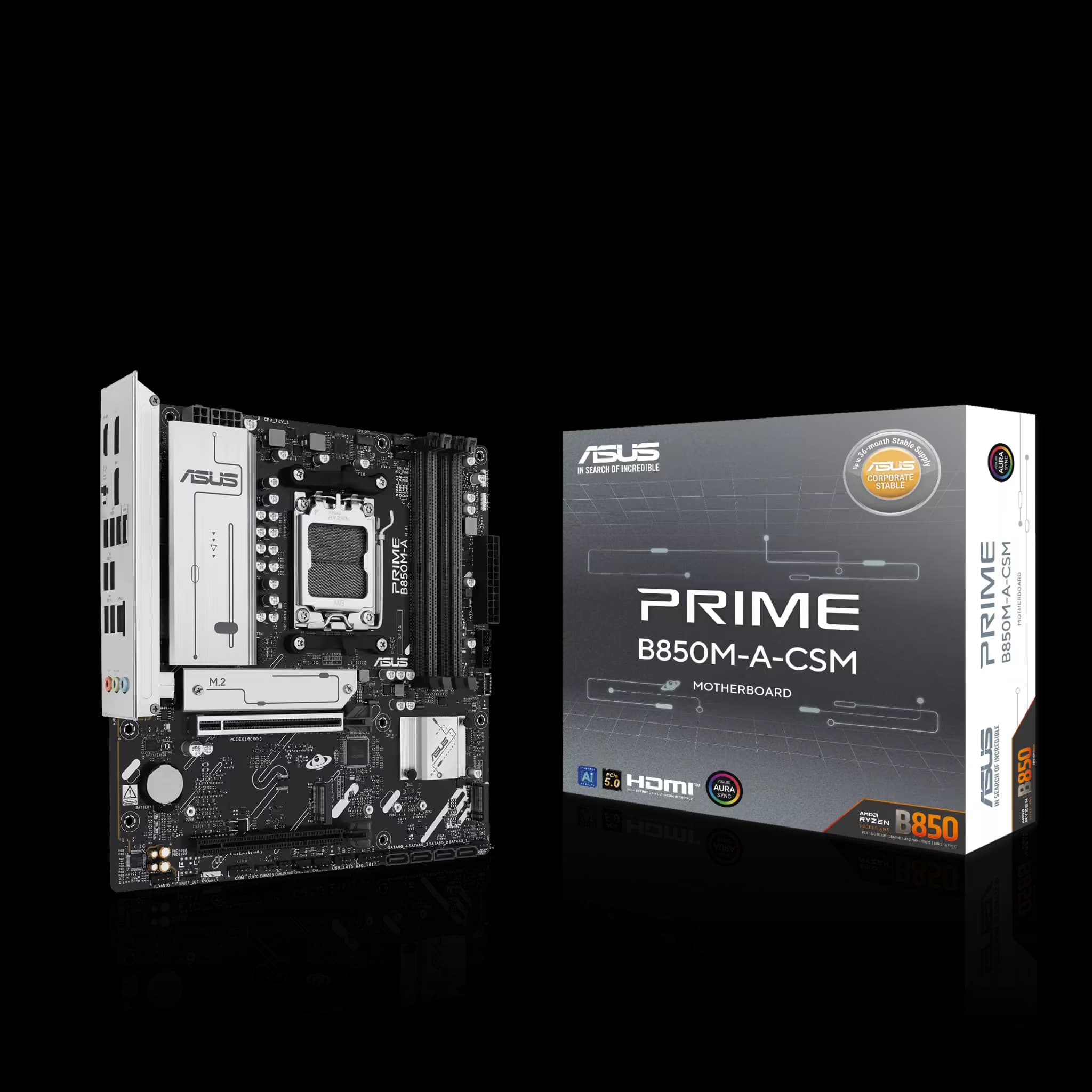 ASUS PRIME B850M-A-CSM image