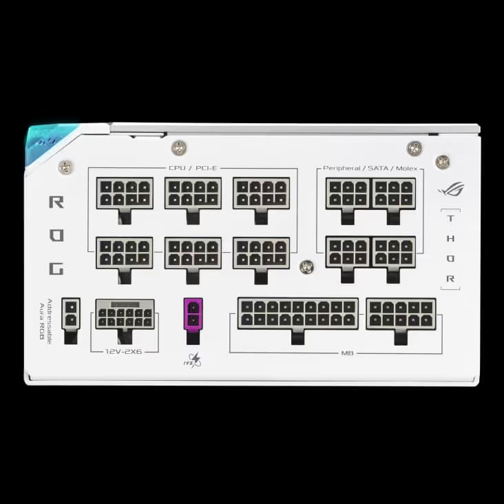 Asus ROG Thor Platinum III Gaming White 1200W Fully Modular image