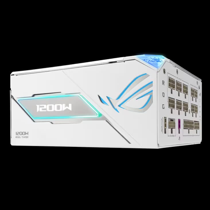 Asus ROG Thor Platinum III Gaming White 1200W Fully Modular image