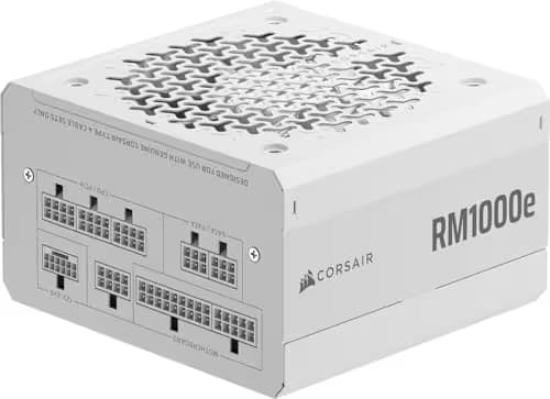Corsair RM1000e (2025) White 1000W Fully Modular image