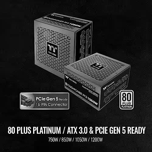 Thermaltake Toughpower PF3-L 1050W Fully Modular 80+ Platinum Certified image