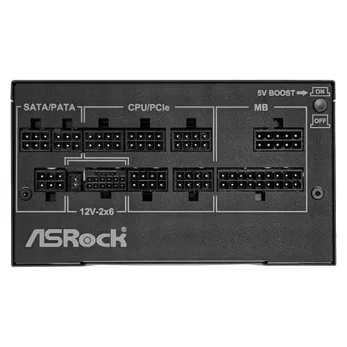 ASRock Phantom Gaming PG-1000G Black 1000W Fully Modular 80+ Gold Certified image