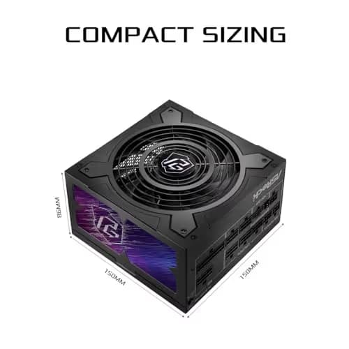 ASRock Phantom Gaming PG-1000G Black 1000W Fully Modular 80+ Gold Certified image