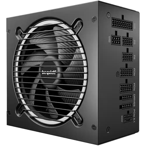 be quiet! Pure Power 13 M Fully Modular ATX Power Supply - 1000 Watts ATX 3.1 - Black image