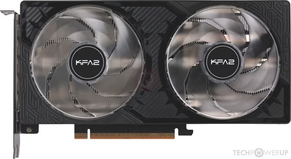 KFA2 (1-Click OC) GeForce RTX 5050 8GB GDDR6 Black main image
