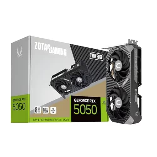 Zotac GAMING Twin Edge GeForce RTX 5050 8GB GDDR6 Black main image