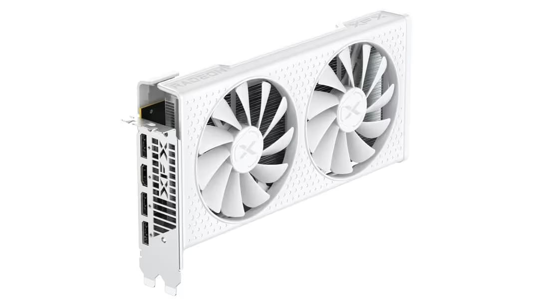 XFX SPEEDSTER SWFT 210 AMD Radeon RX 7600 Core Edition White image