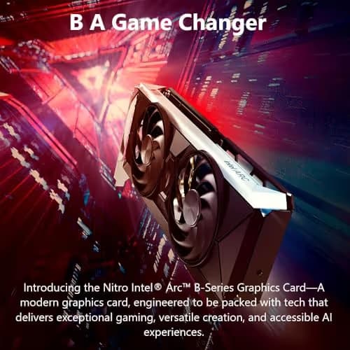 Acer Nitro Intel Arc B570 OC 10GB GDDR6 image