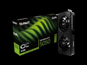 Palit Dual OC GeForce RTX 5050 8GB GDDR6 image