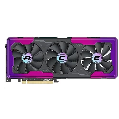 Yeston Radeon RX 9060 XT Game Ace 16GB GDDR6 Pink / Black image