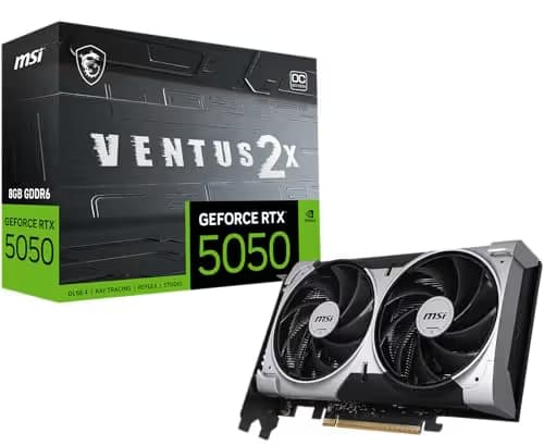 MSI GeForce RTX 5050 8G VENTUS 2X OC GDDR6 main image
