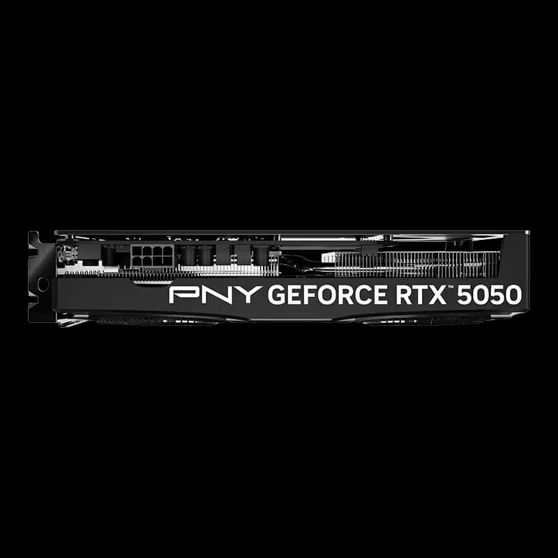 PNY GeForce RTX 5050 8GB GDDR6 Black Dual Fan image
