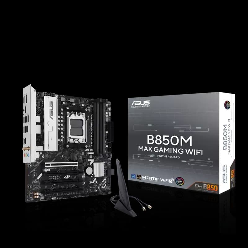 ASUS B850M MAX GAMING WIFI image