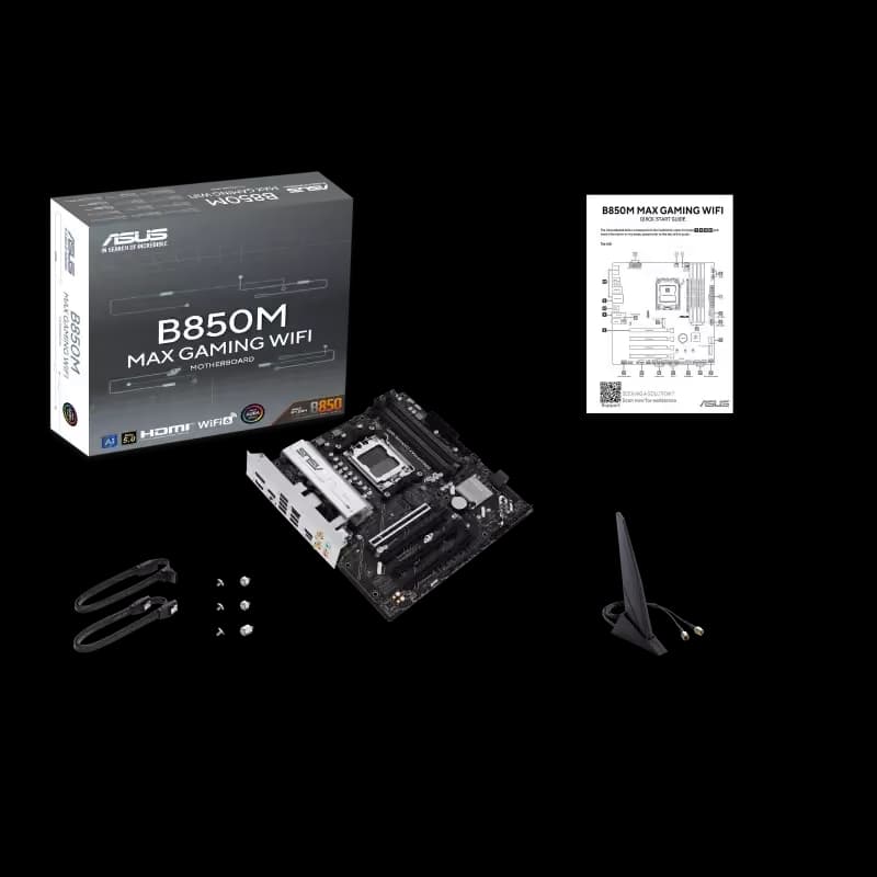 ASUS B850M MAX GAMING WIFI image