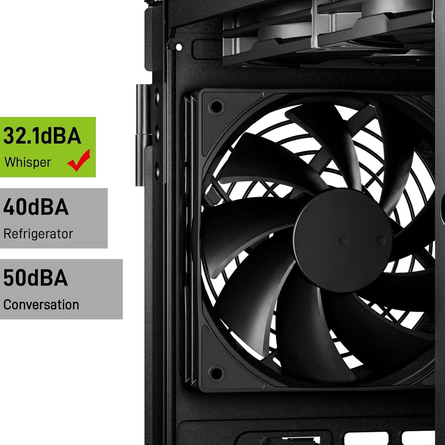 DARKROCK BK120 120mm Black Fans image