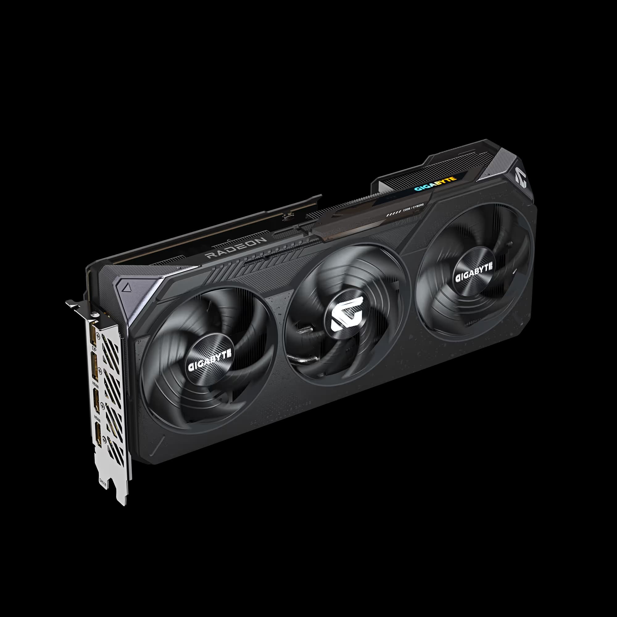 Gigabyte GAMING Radeon RX 9070 16GB GDDR6 Black image