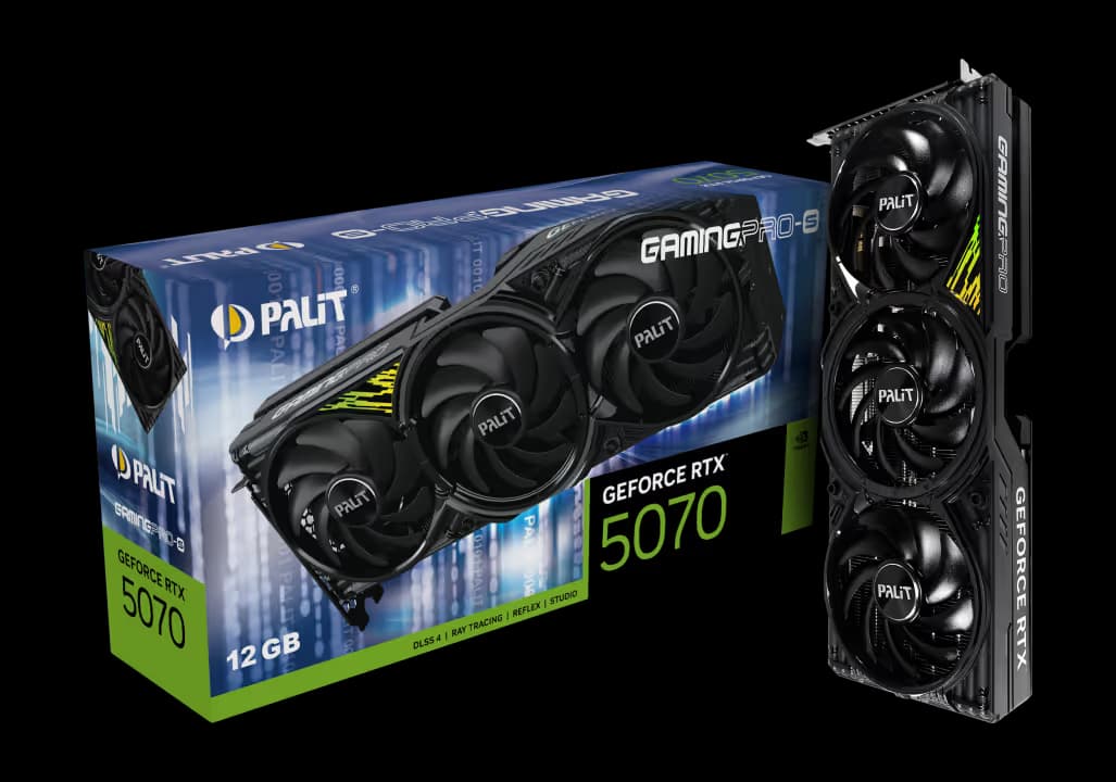 Palit GeForce RTX 5070 GamingPro-S  image