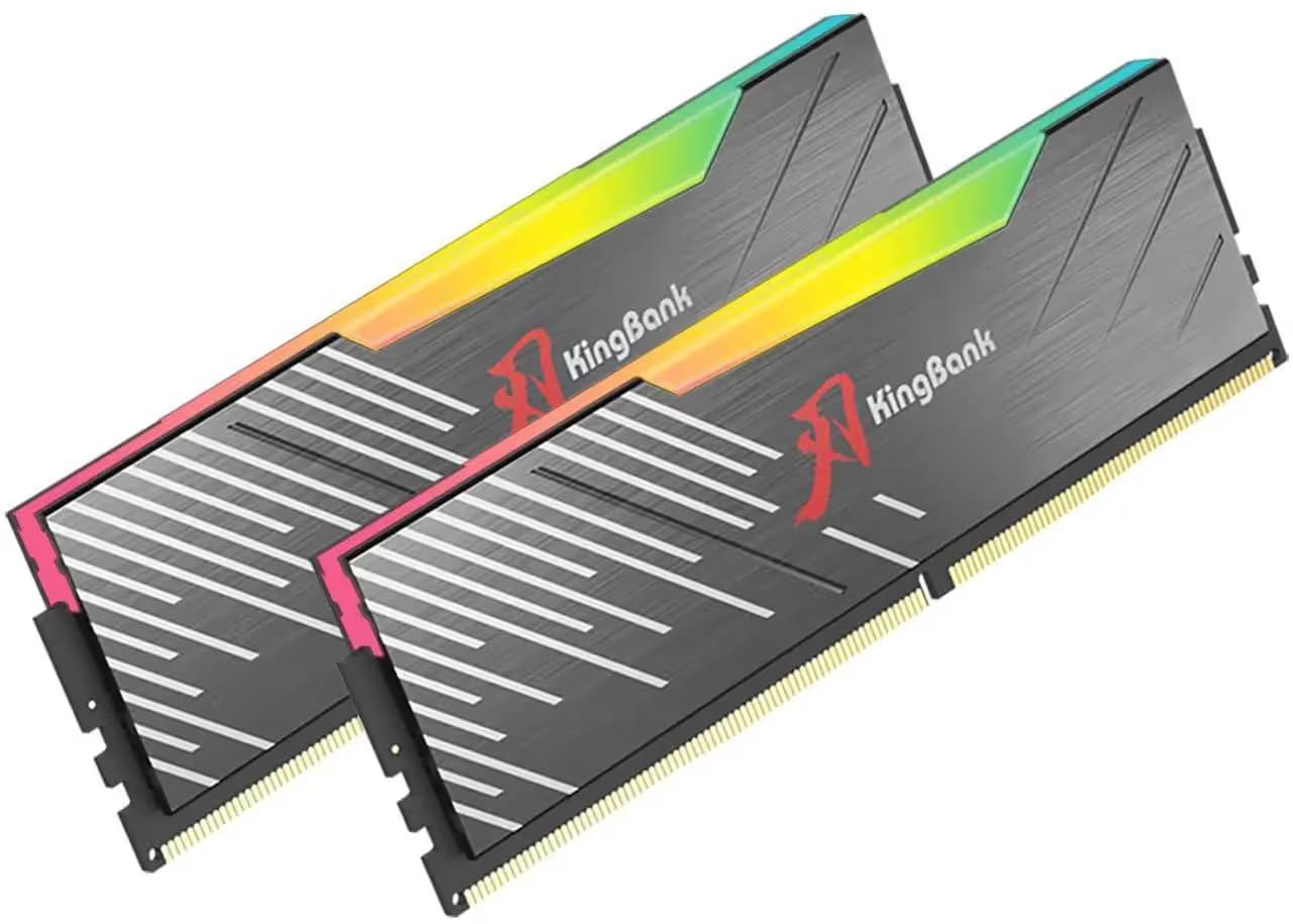 KINGBANK DDR5 Dark Soarblade RGB UDIMM 7200MHz 32GB(16GBx2) main image