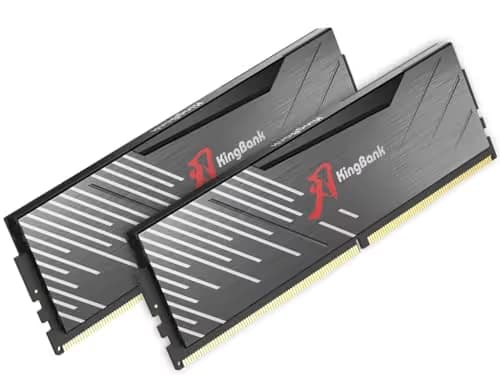 KINGBANK DDR5 Soarblade Heatsink UDIMM 6400MHz - 32GB (16Gx2) Grey main image
