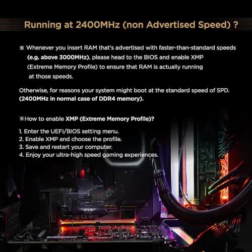 GIGASTONE Game PRO 64GB Kit (4x16GB) DDR4 3200MHz CL16 White image