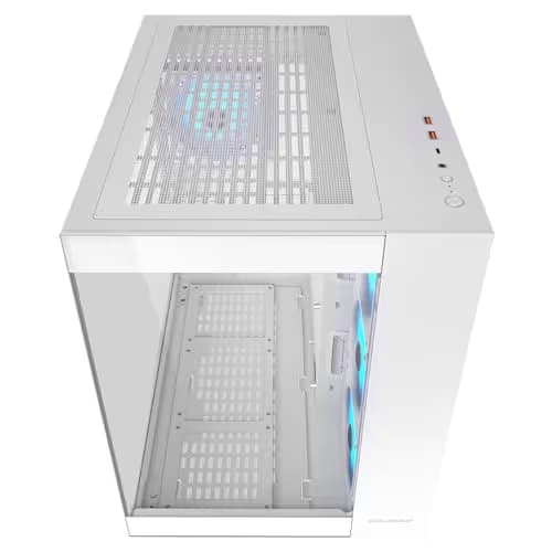Cougar FV150 ATX Mid Tower Black with RGB, Tempered Glass Side Panel, and USB 3.2 Gen 2 Type-C USB 3.2 Gen 1 Type-A image