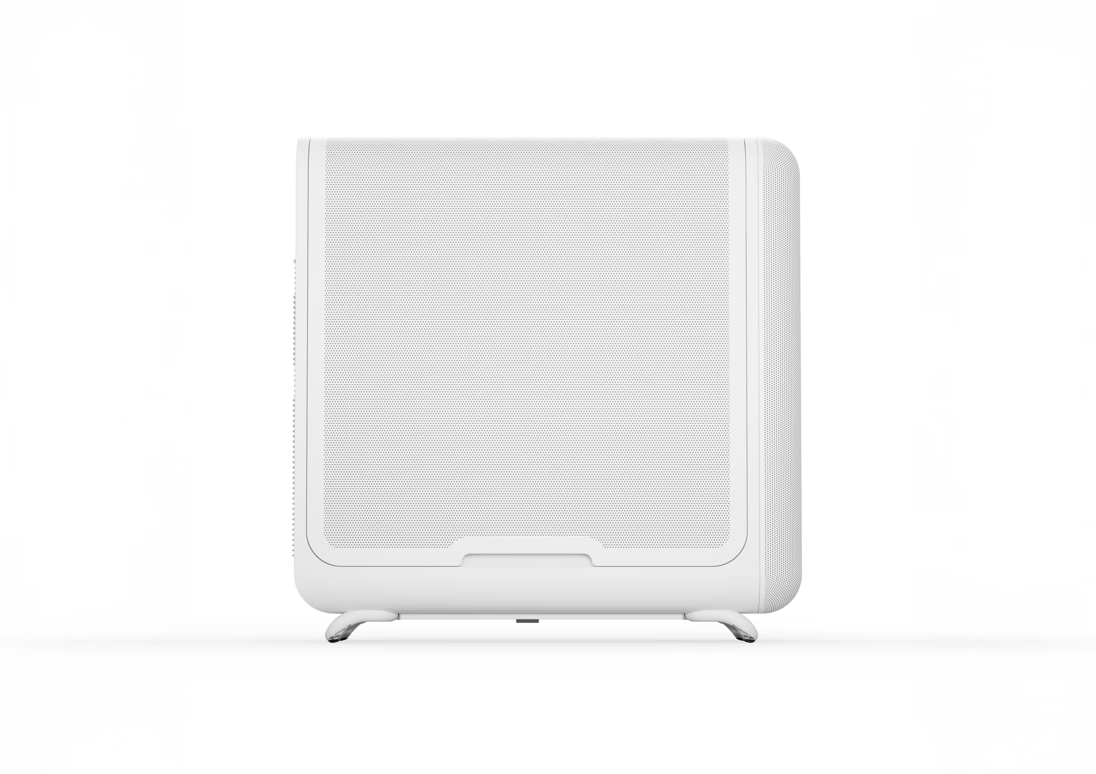 HYTE X50 Air ATX Mid Tower White Mesh Side Panel, USB 3.2 Gen 2x2 Type-C, USB 3.2 Gen 1 Type-A image