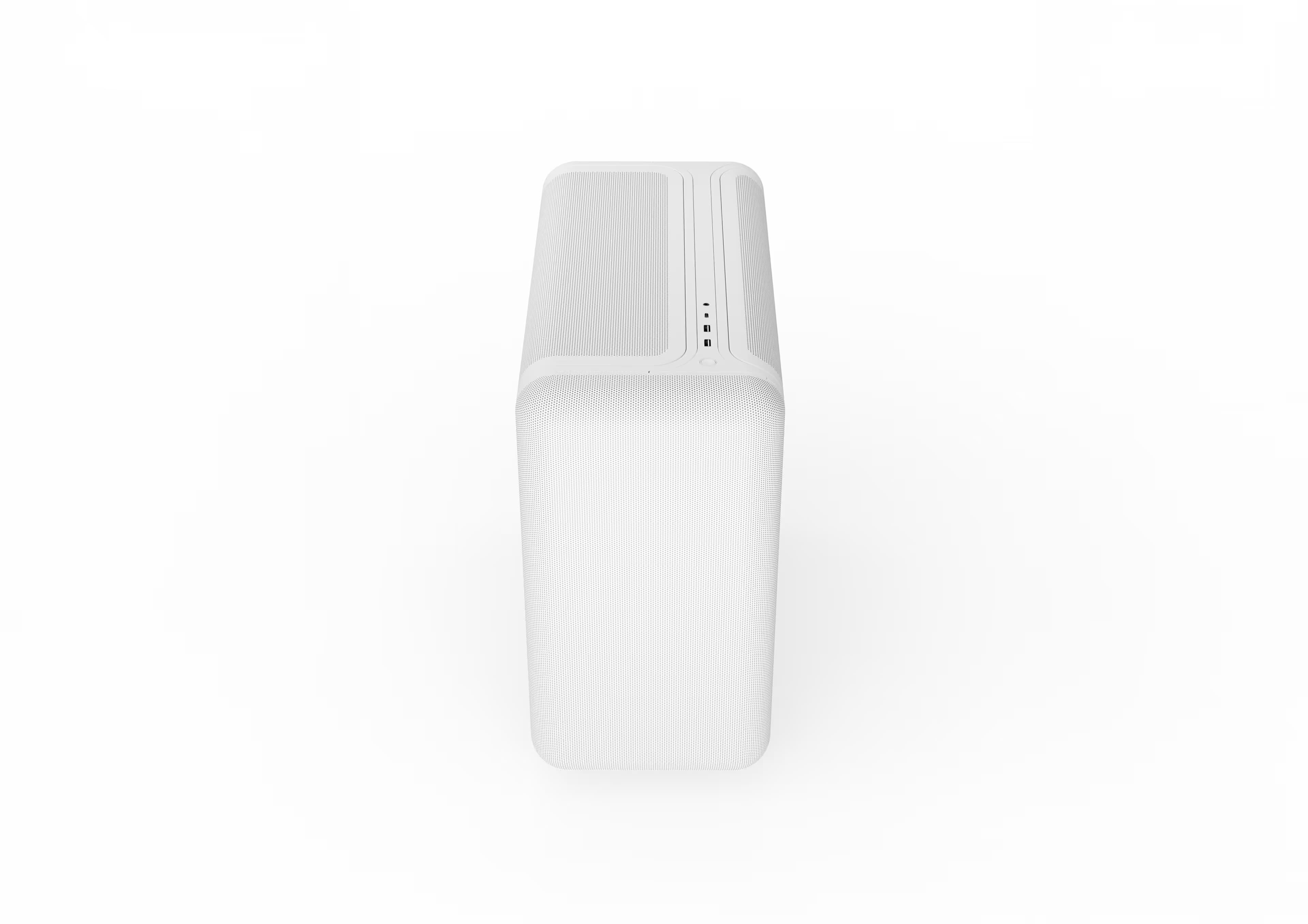 HYTE X50 Air ATX Mid Tower White Mesh Side Panel, USB 3.2 Gen 2x2 Type-C, USB 3.2 Gen 1 Type-A image